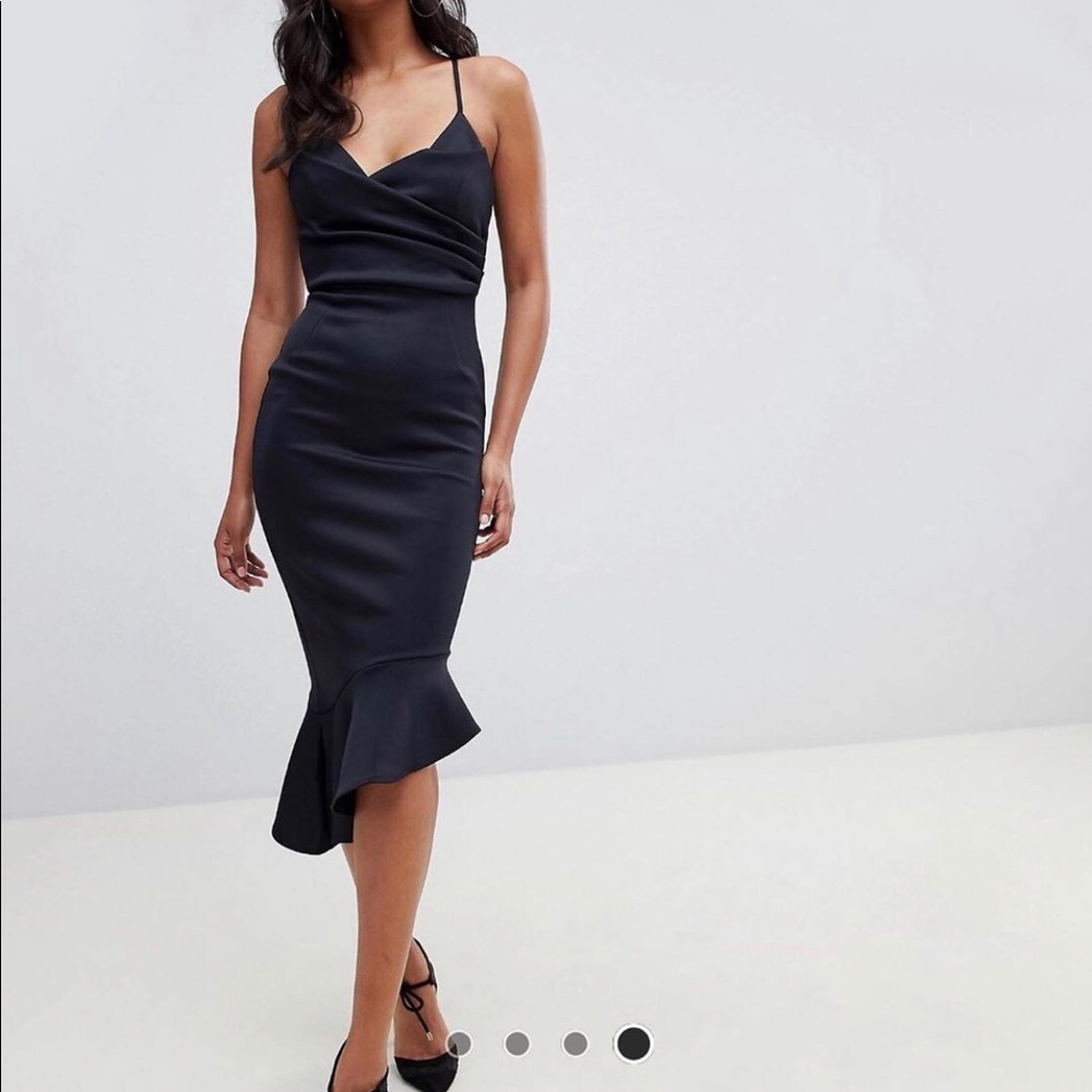 ASOS Scuba Cami Midi Dress / Size US 4 / Worn Once